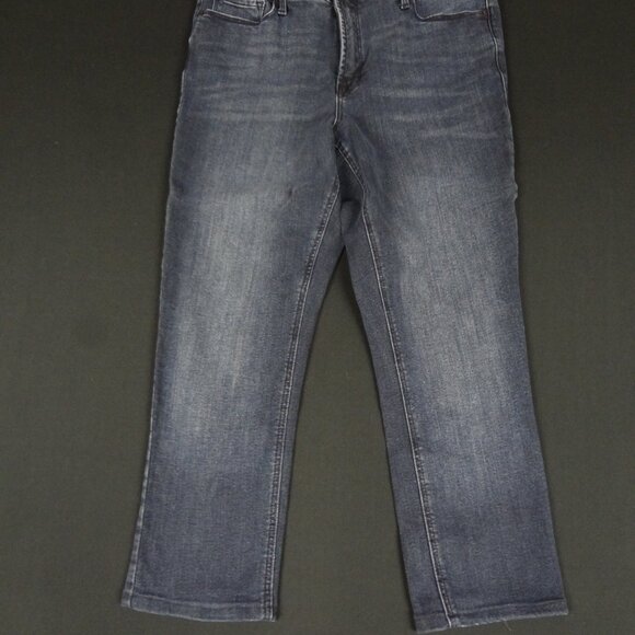 OLD NAVY ROCK STAR SUPER SKINNY HIGH RISE WOMENS CAPRI JEANS SIZE 12 L240 - Picture 2 of 9